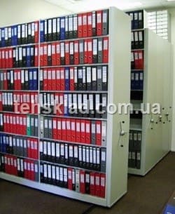 стеллажи передвижные